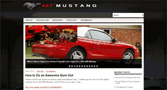Desktop Screenshot of 427mustang.com